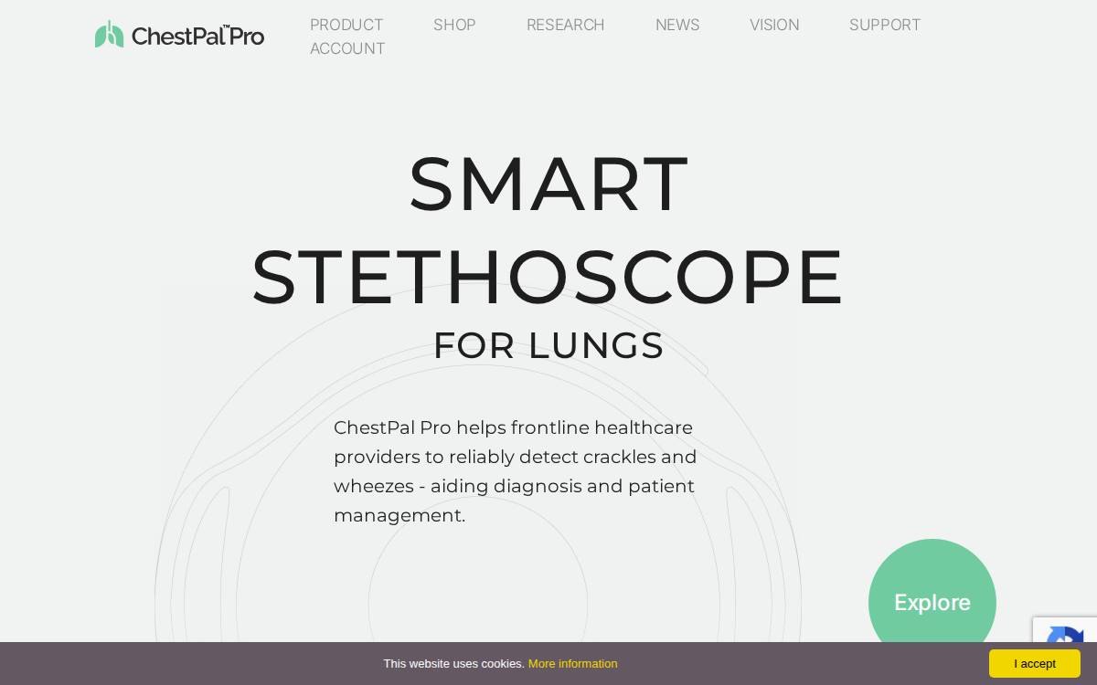 ChestPal website preview