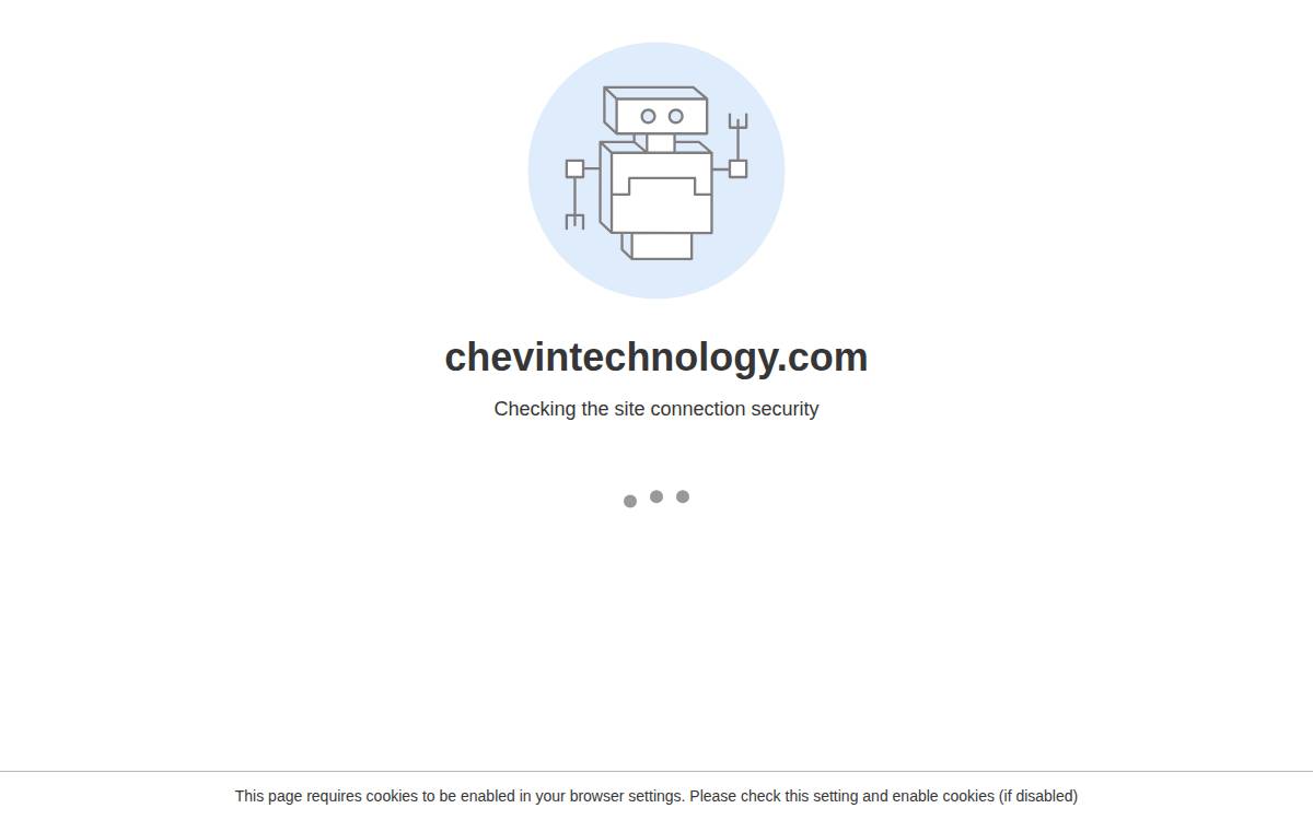 Chevintechnology website preview