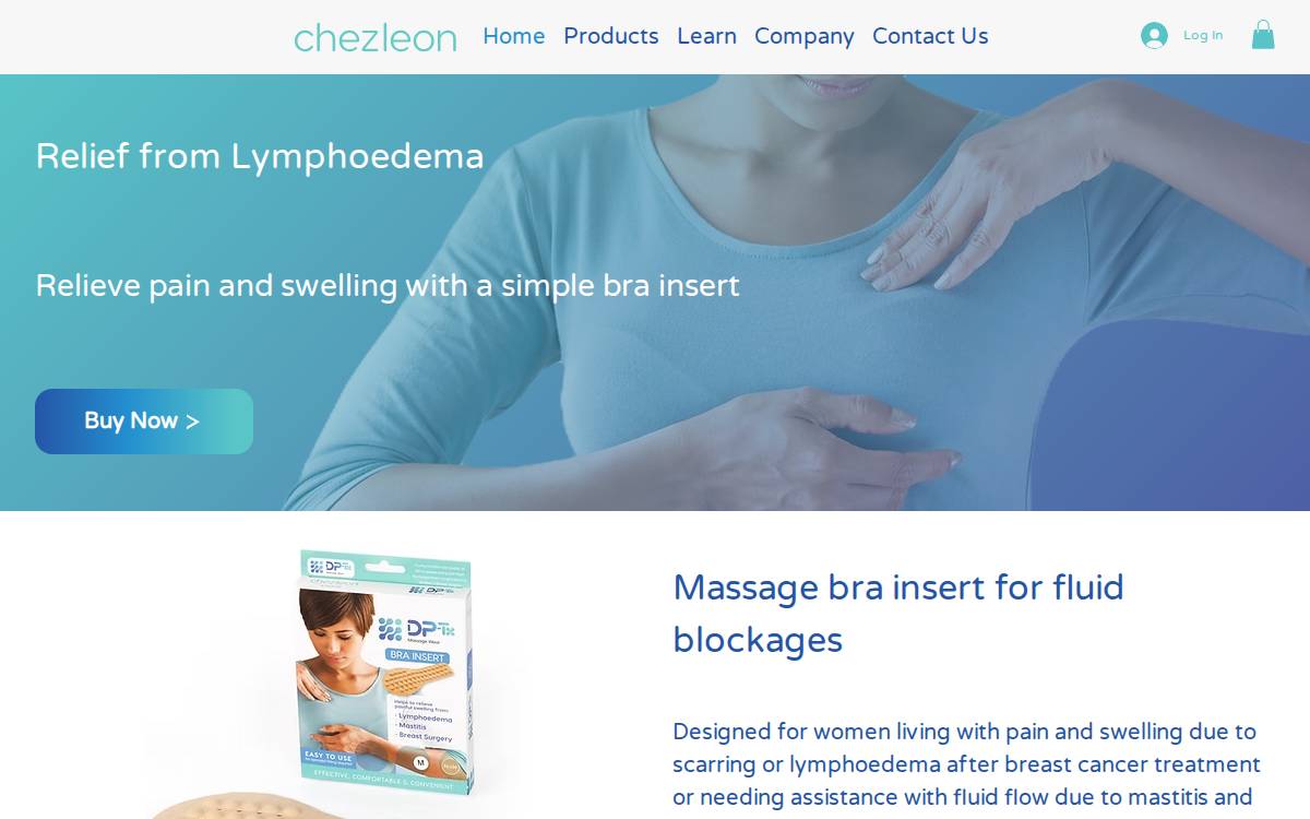 ChezLeon website preview