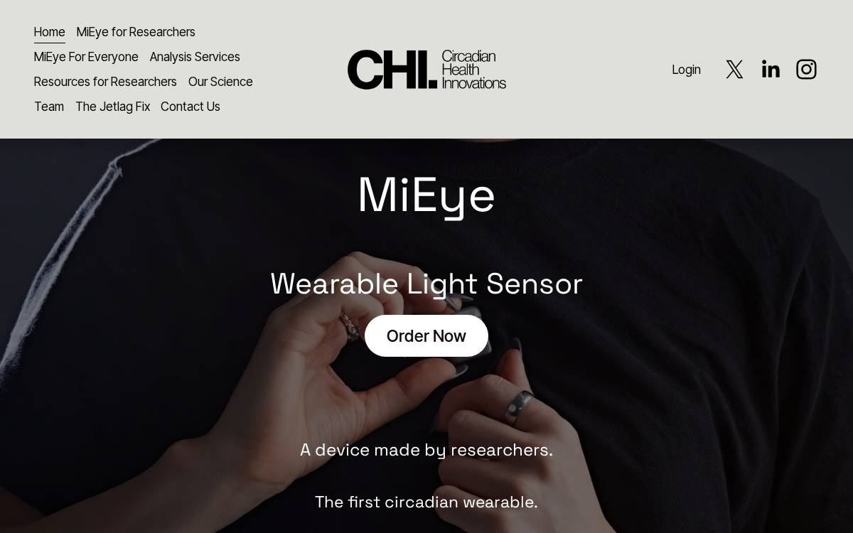 CHI website preview