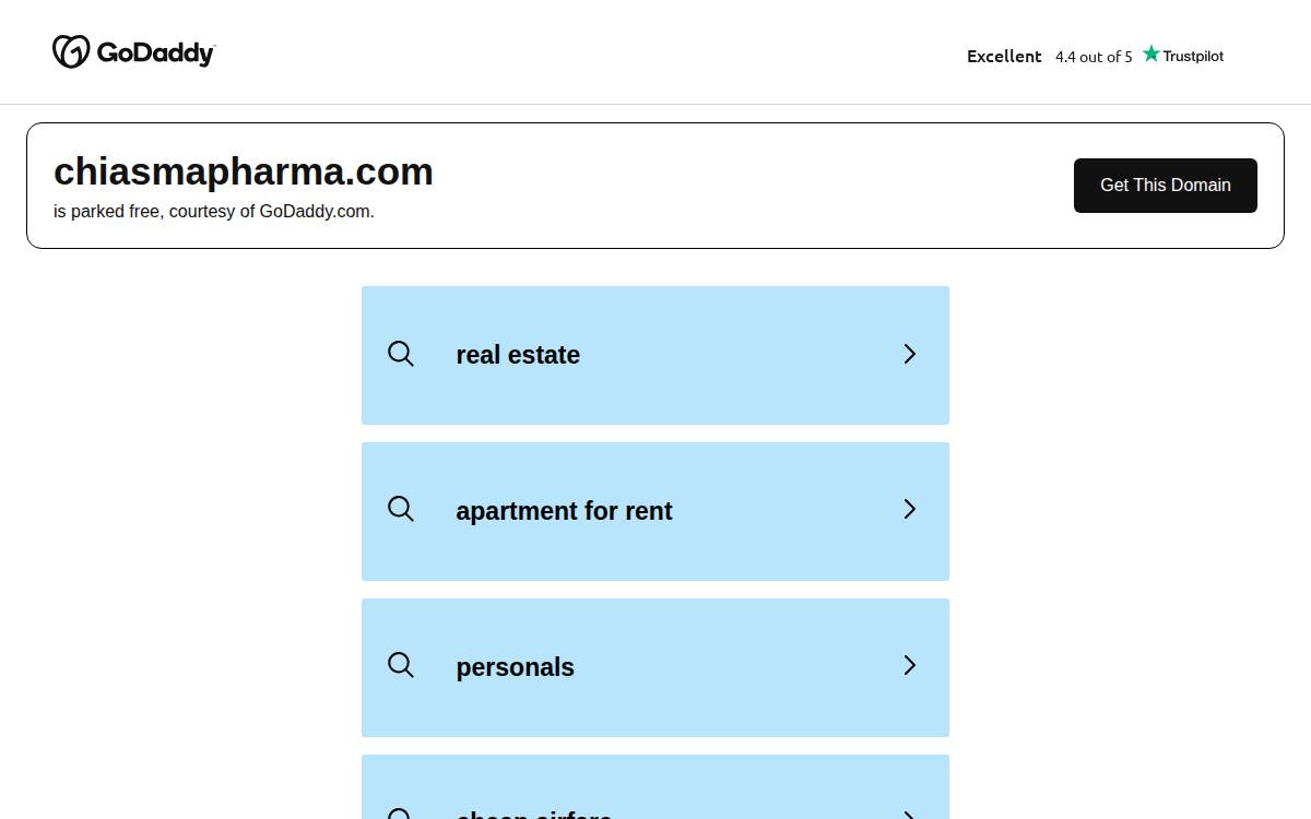 Chiasma website preview