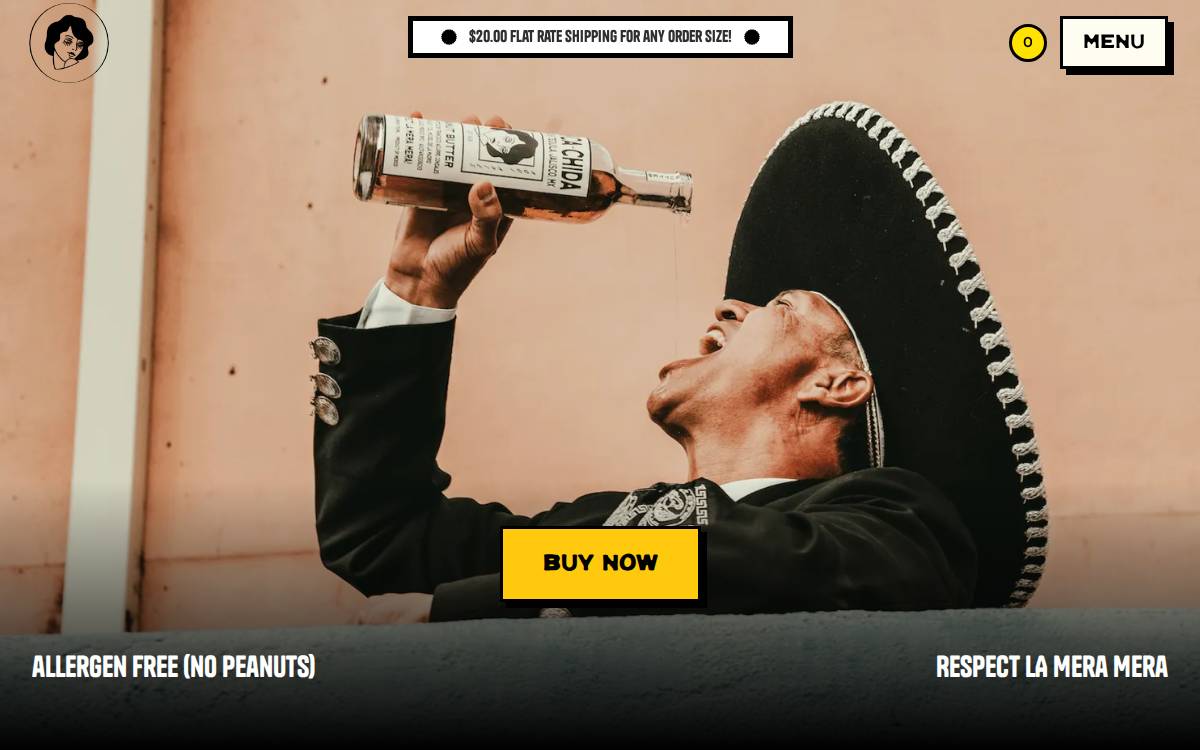 Chica Chida website preview