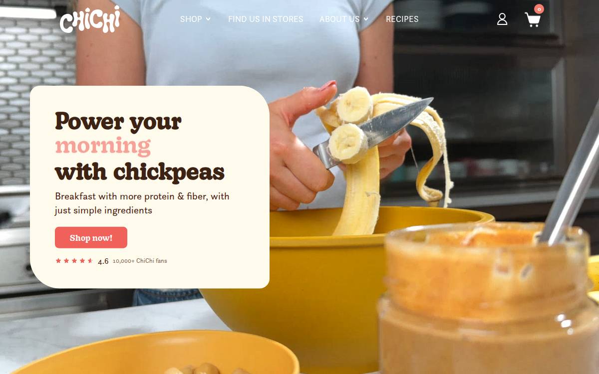 CHICHI website preview