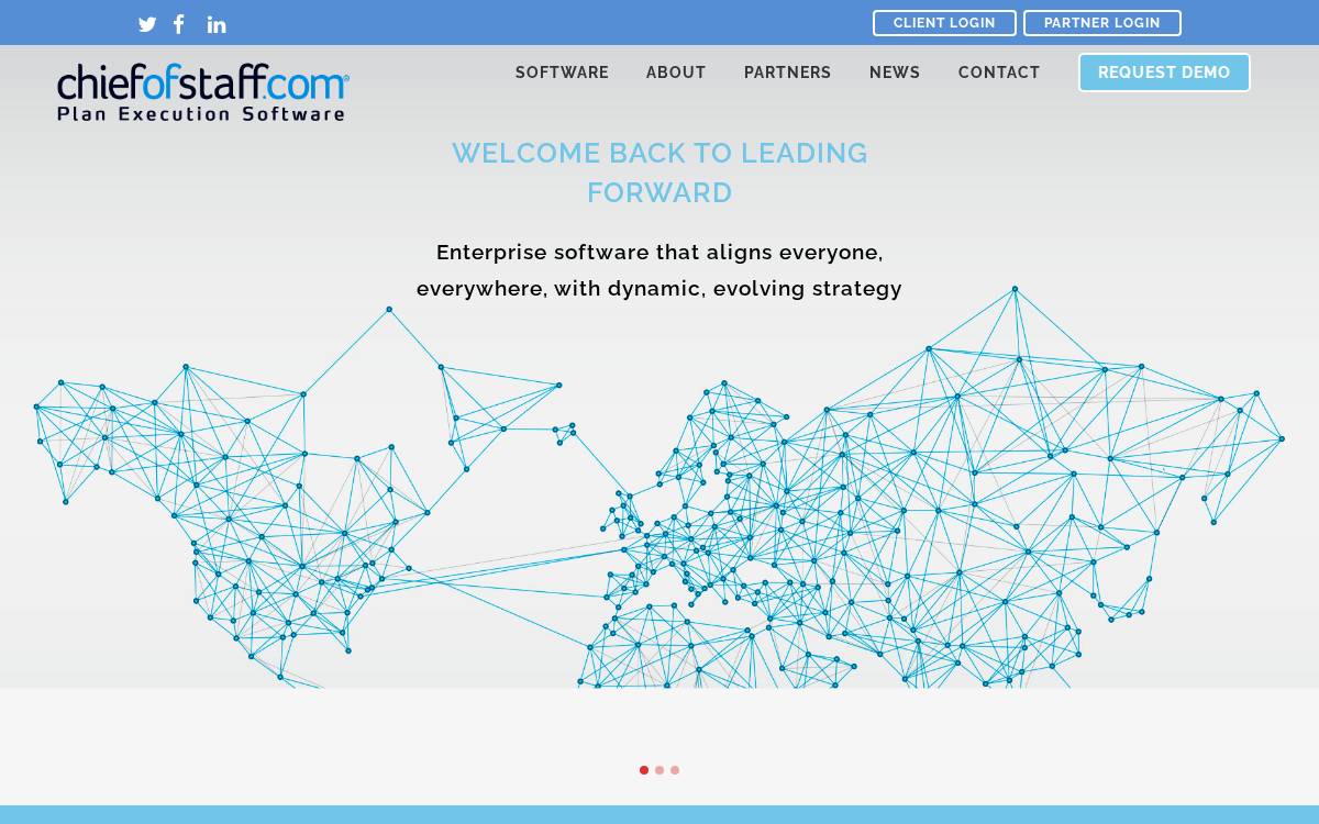 Chiefofstaff website preview