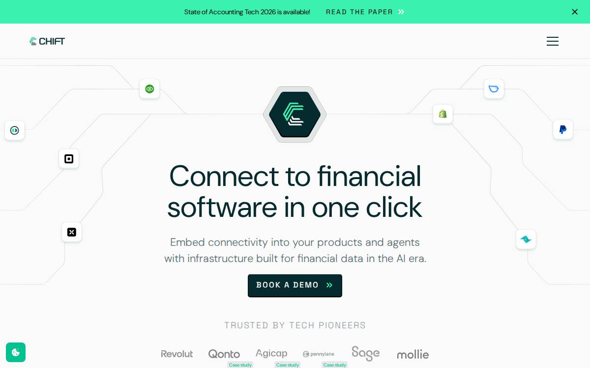 Chift website preview