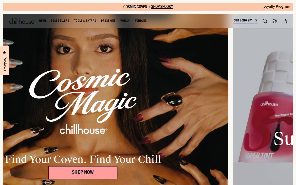 Chillhouse website preview
