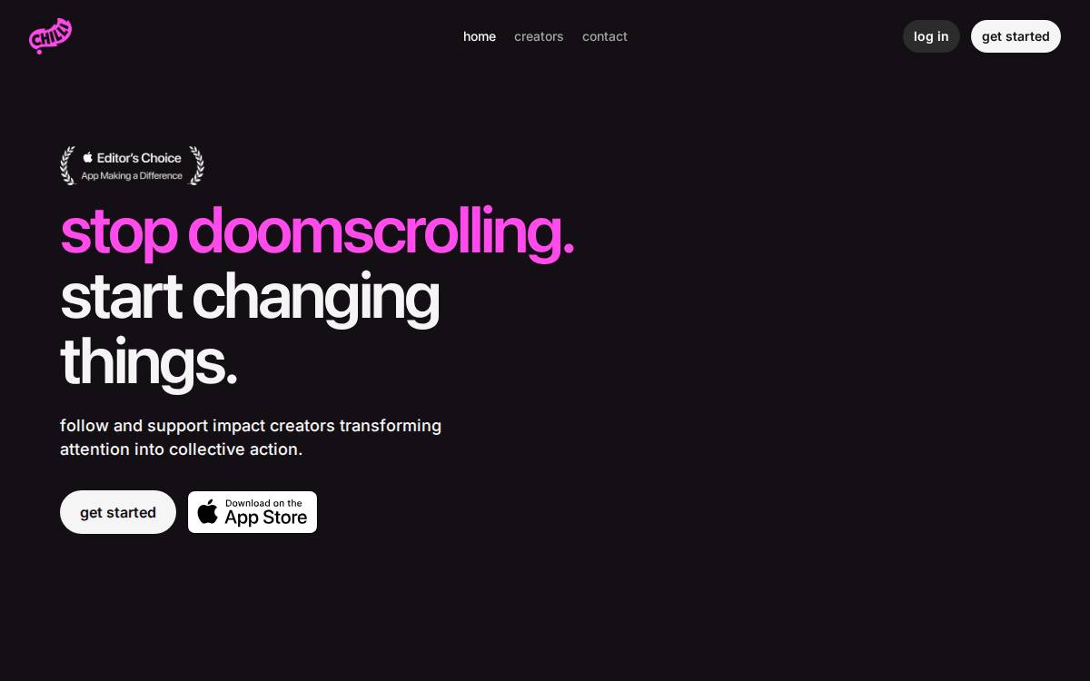 Chilli website preview