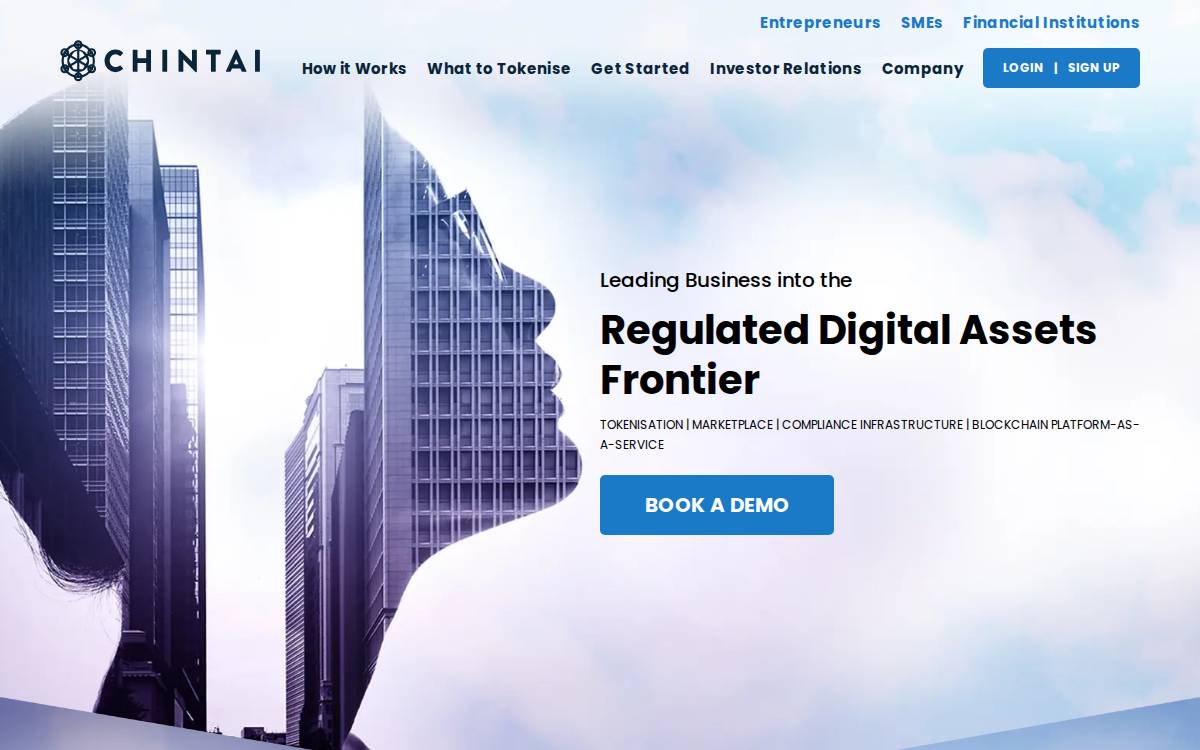 Chintai website preview