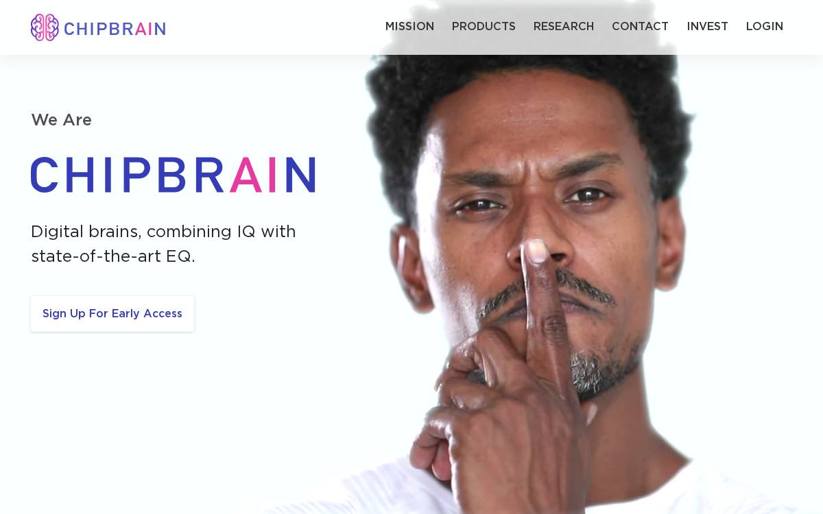 ChipBrain website preview