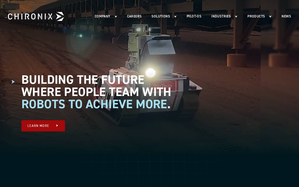 Chironix website preview