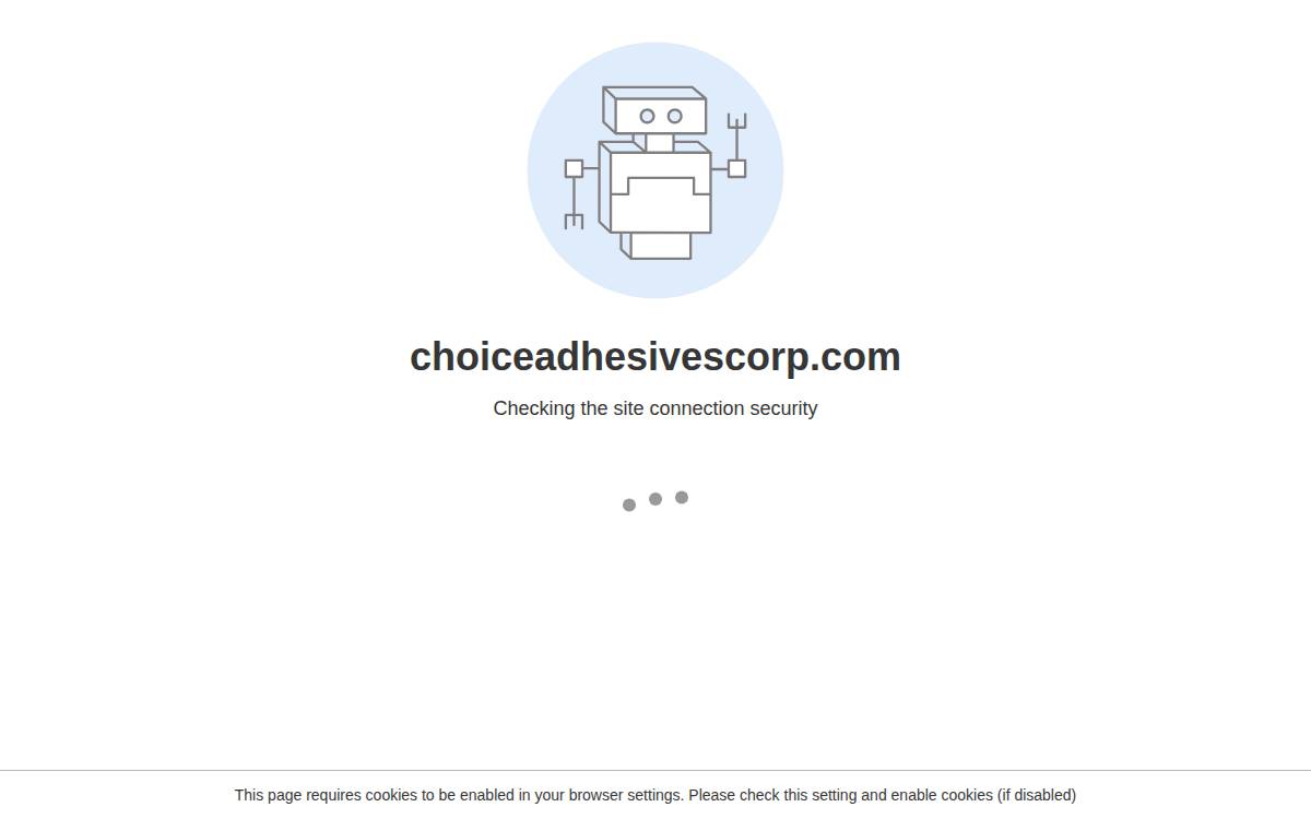 Choiceadhesivescorp website preview