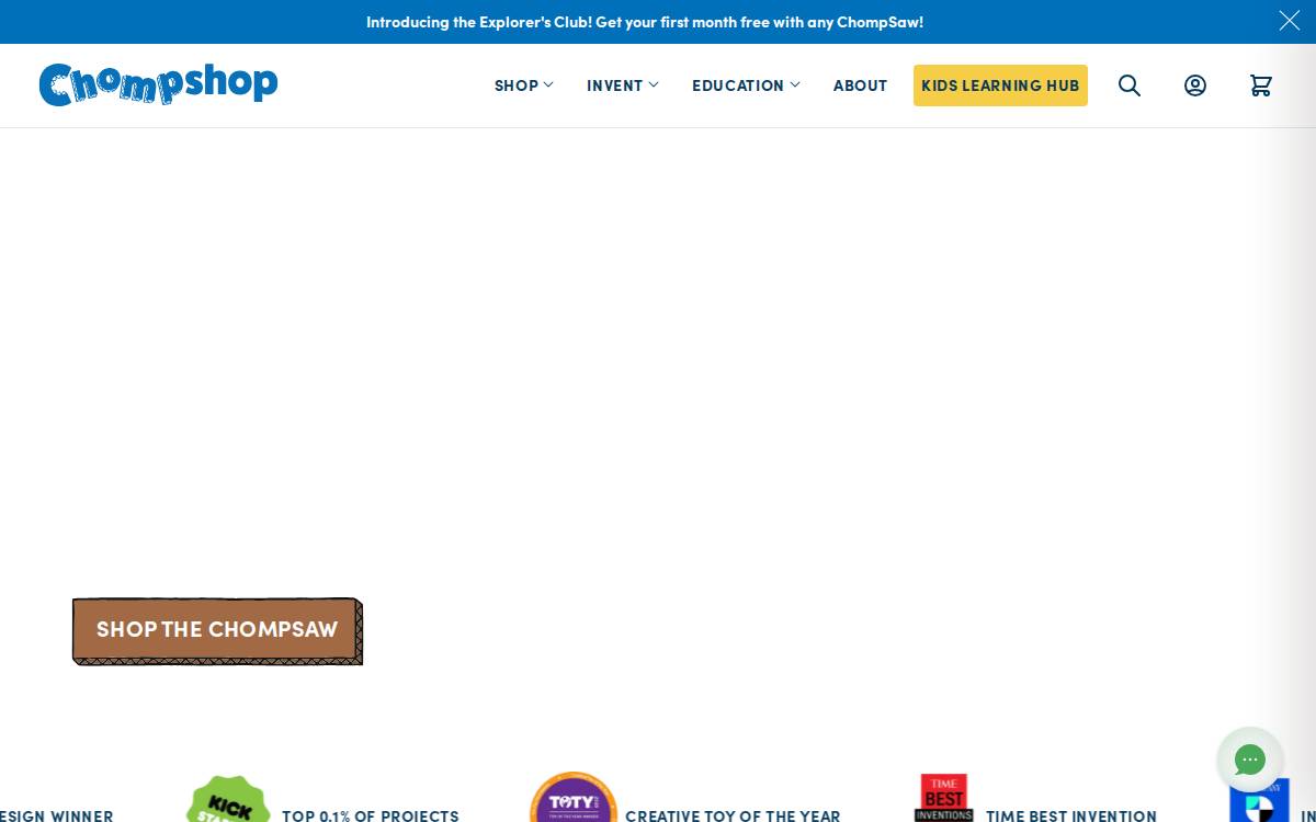 Chompshop website preview