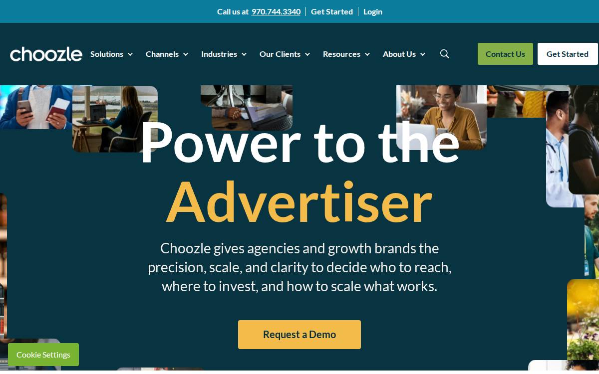 Choozle Software false website preview