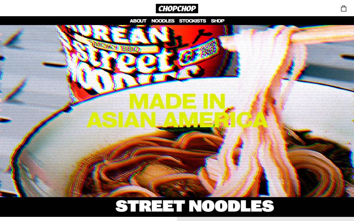 Chopchop website preview