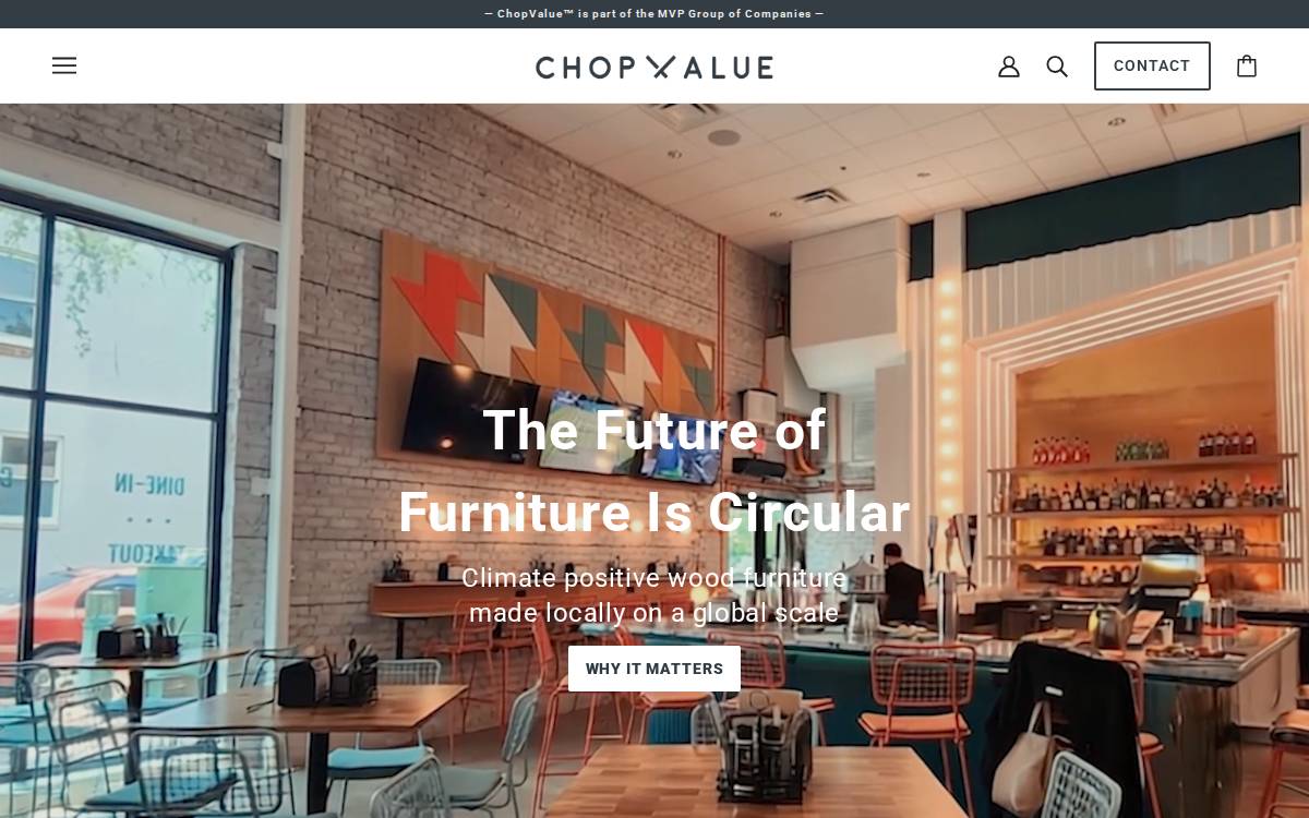 ChopValue website preview