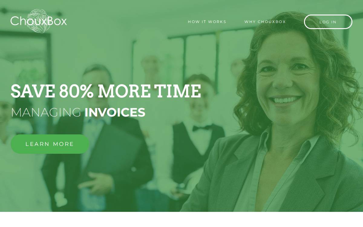 Chouxbox website preview
