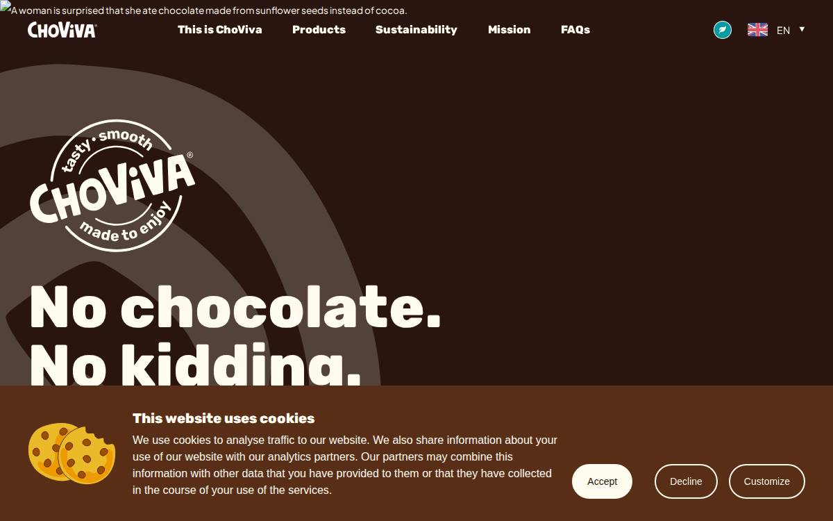 CHOVIVA website preview