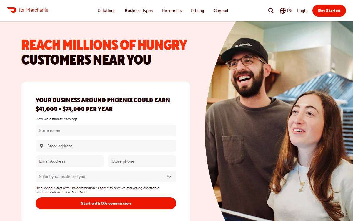 chowbotics website preview