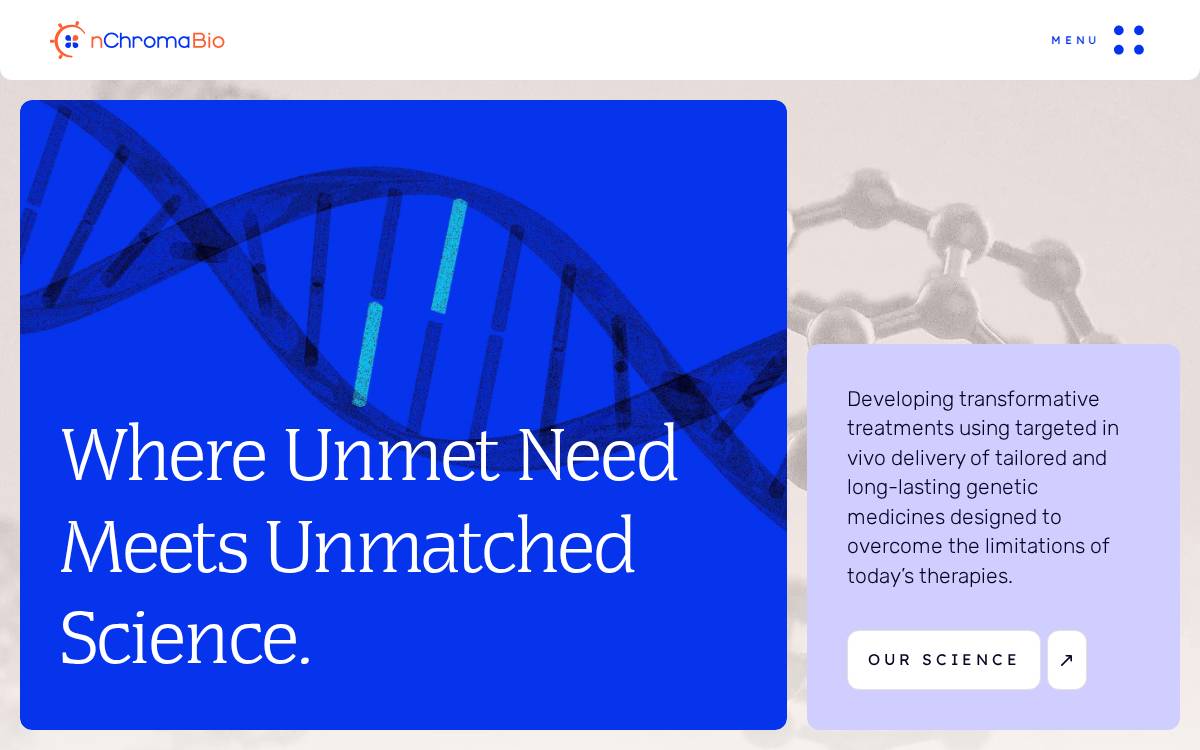 Chroma Medicine website preview