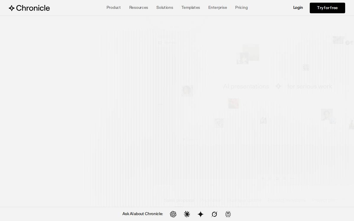 Chronicle website preview
