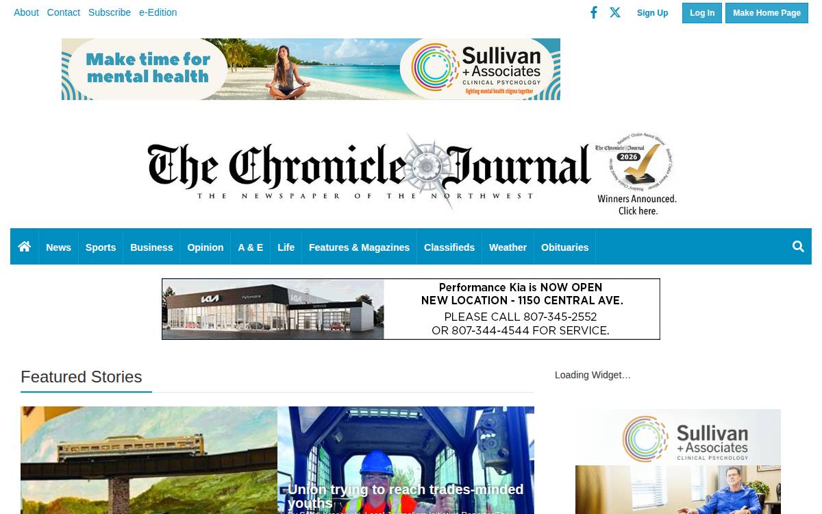 Chroniclejournal website preview