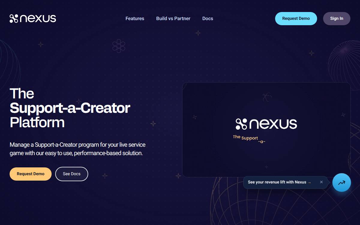 Chrono website preview