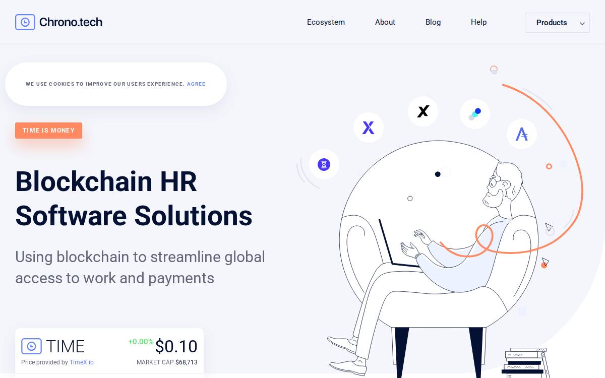 ChronoTech website preview