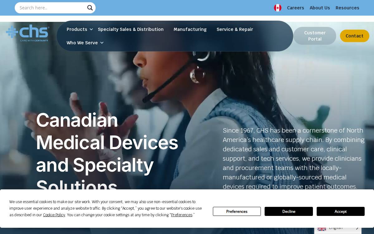 Chsltd website preview