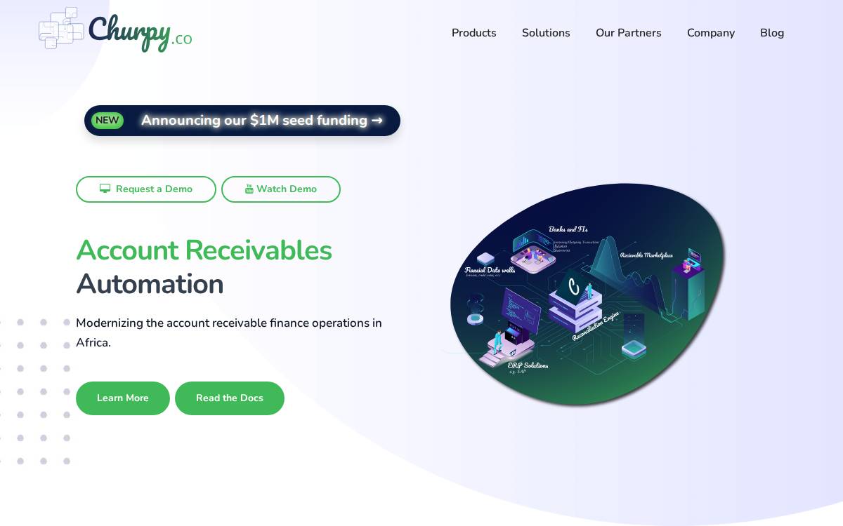 Churpy website preview