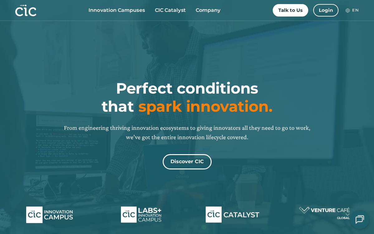 Cic website preview