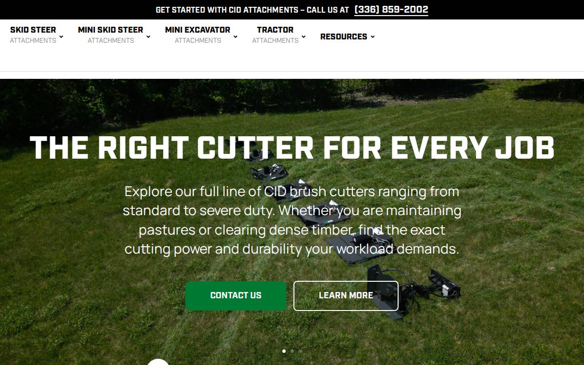 CID Attachments website preview