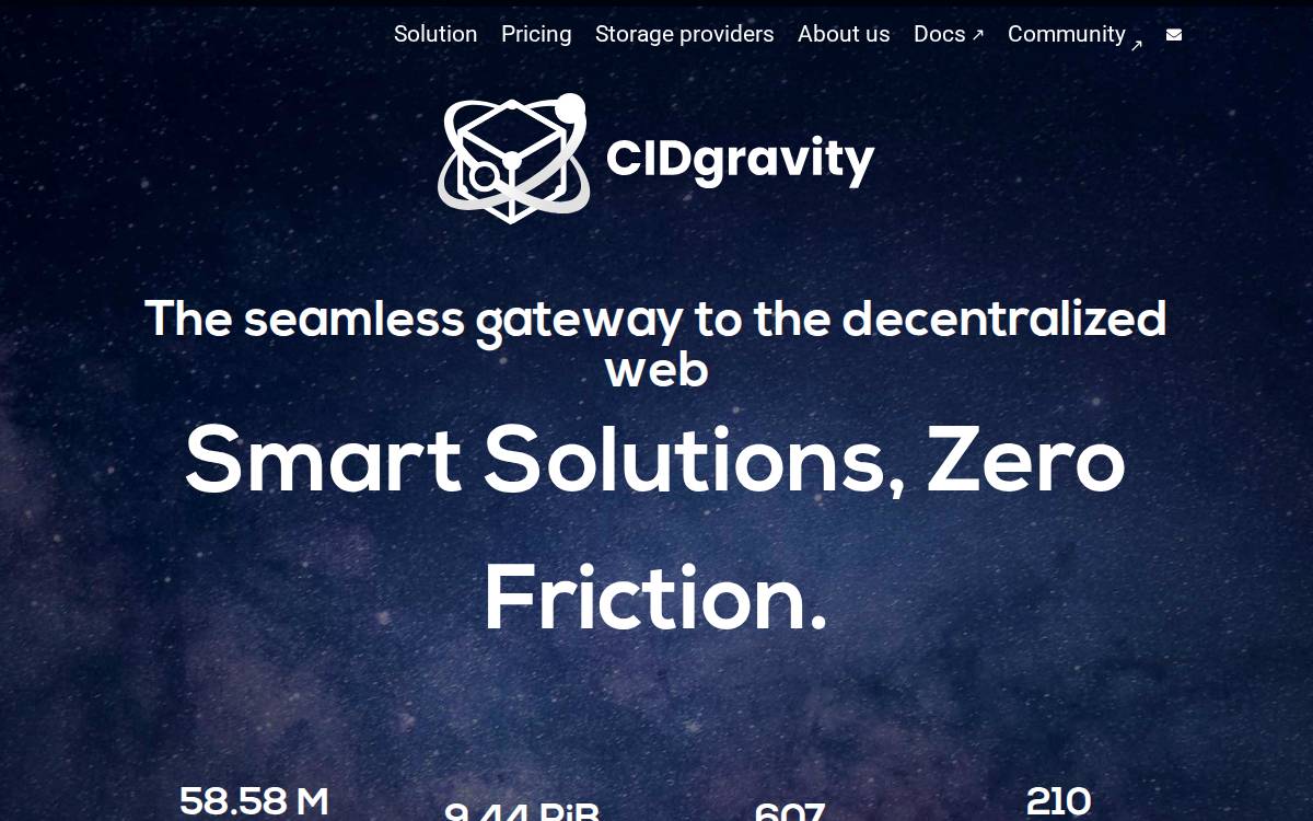 CID Gravity website preview
