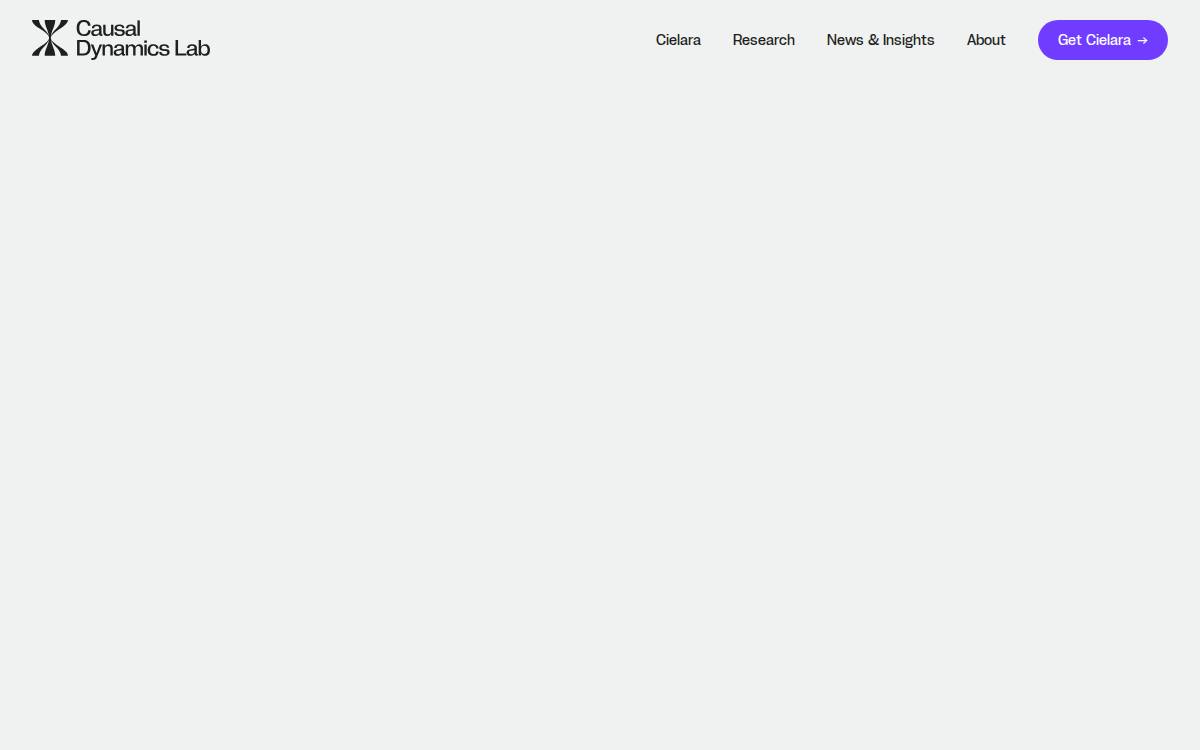 Cielara website preview