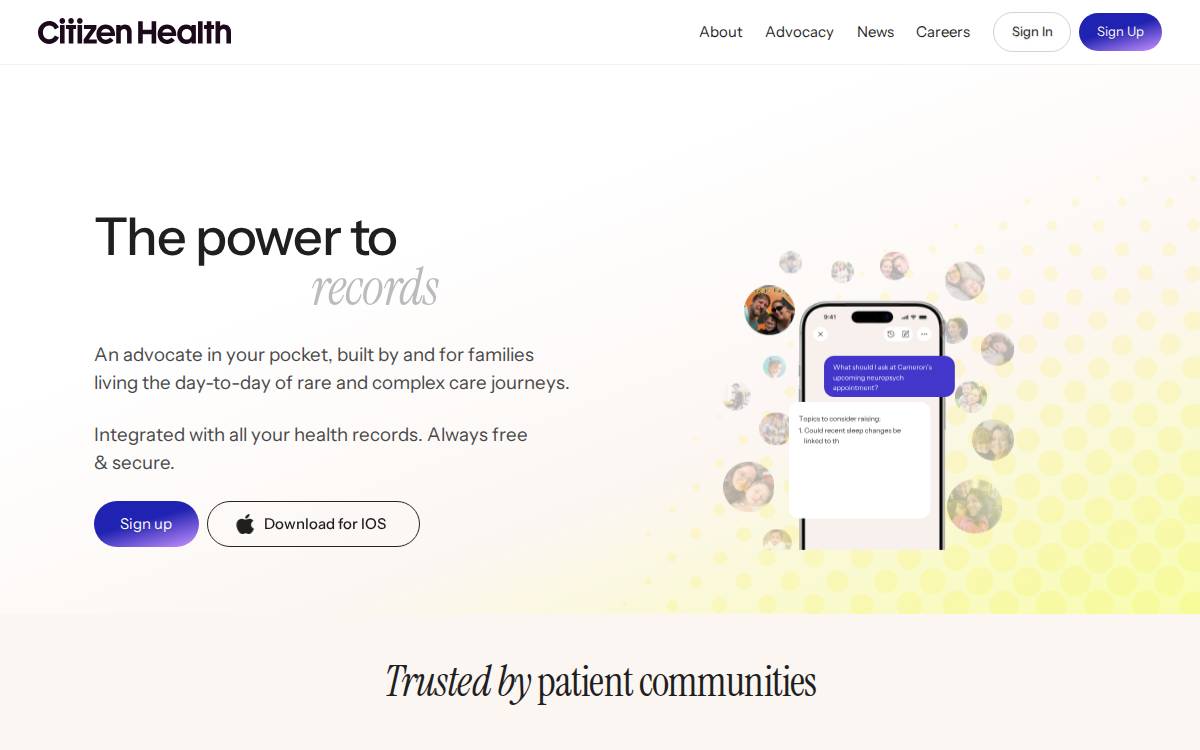 Ciitizen website preview