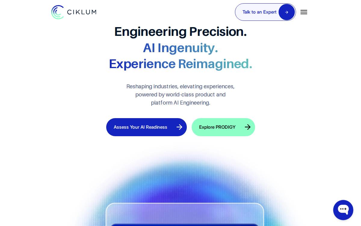 Ciklum website preview