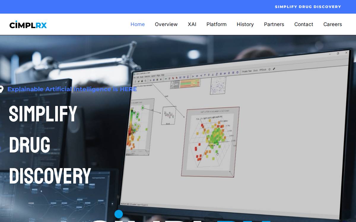 Cimplrx website preview