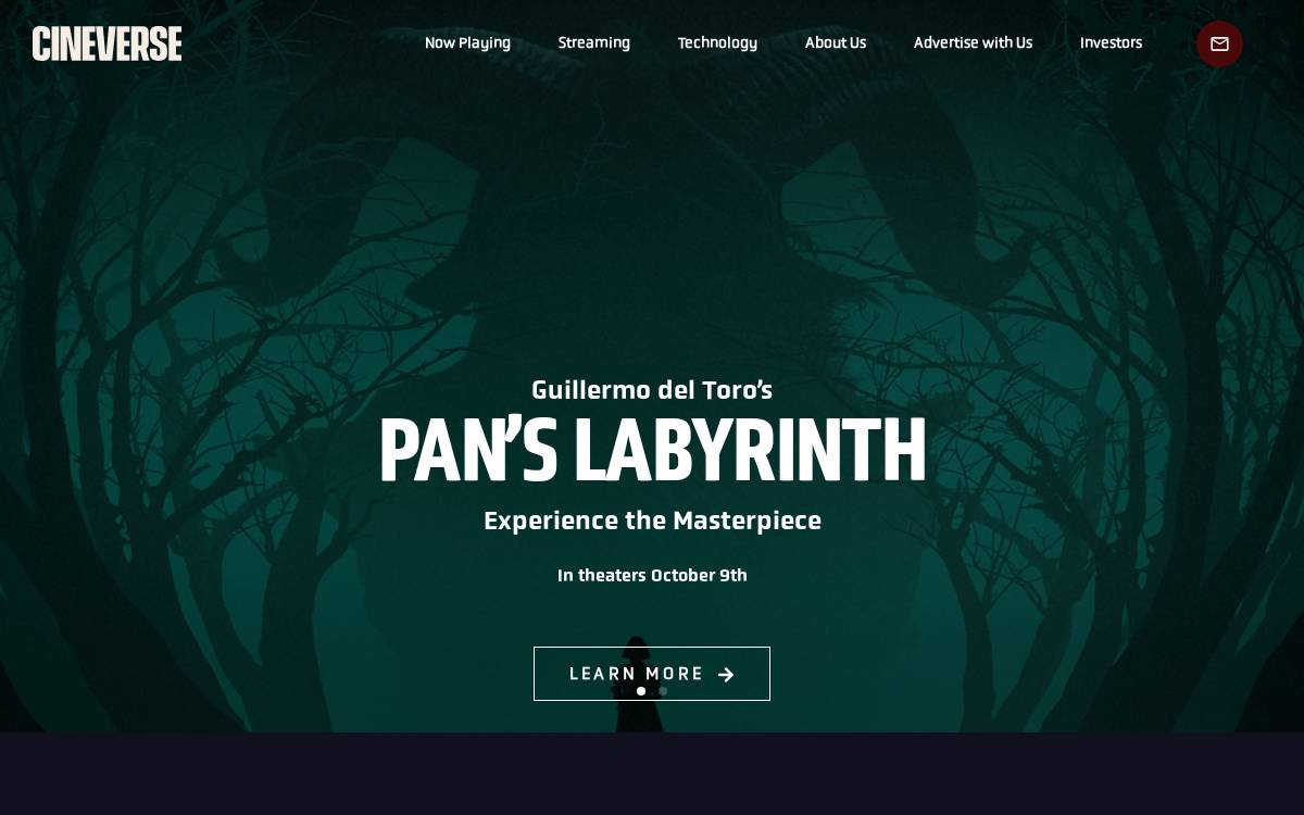 Cinedigm website preview