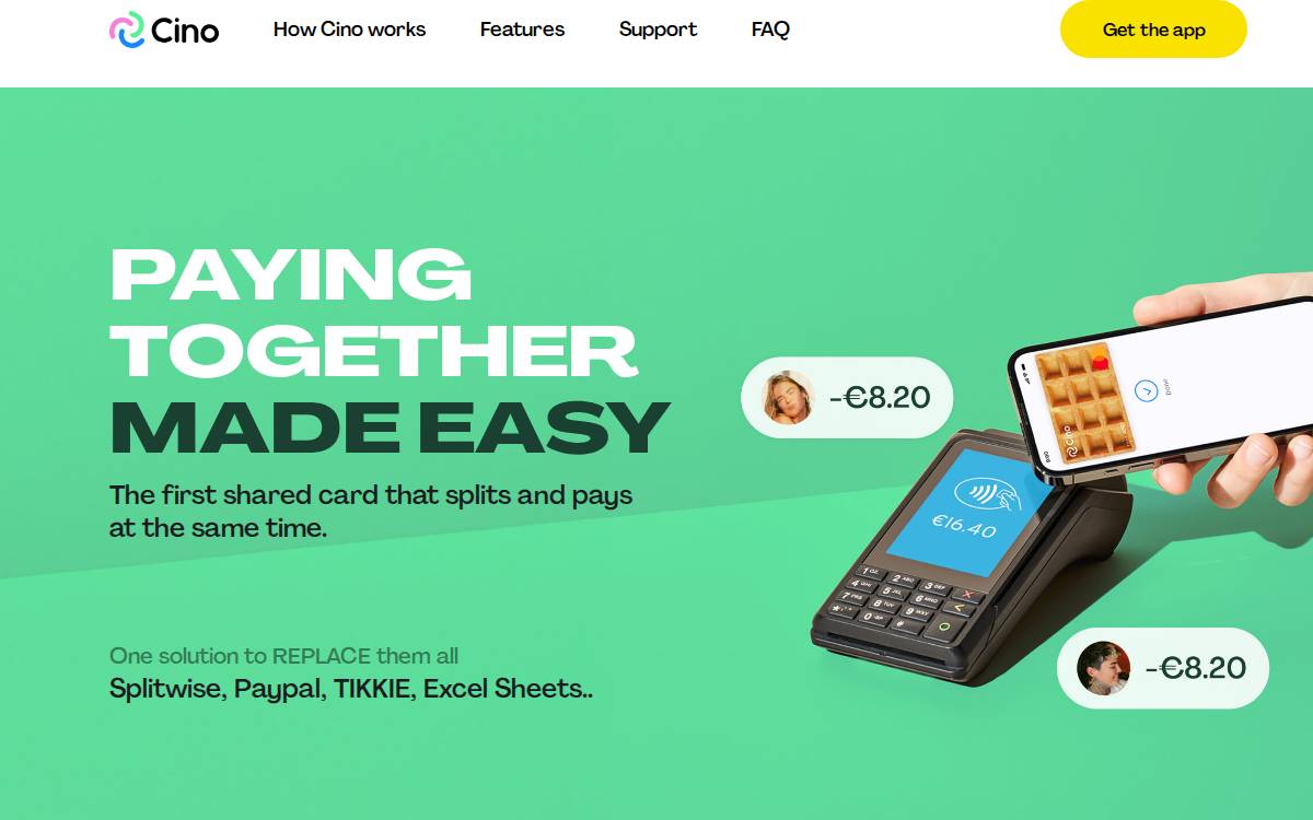 Cino website preview