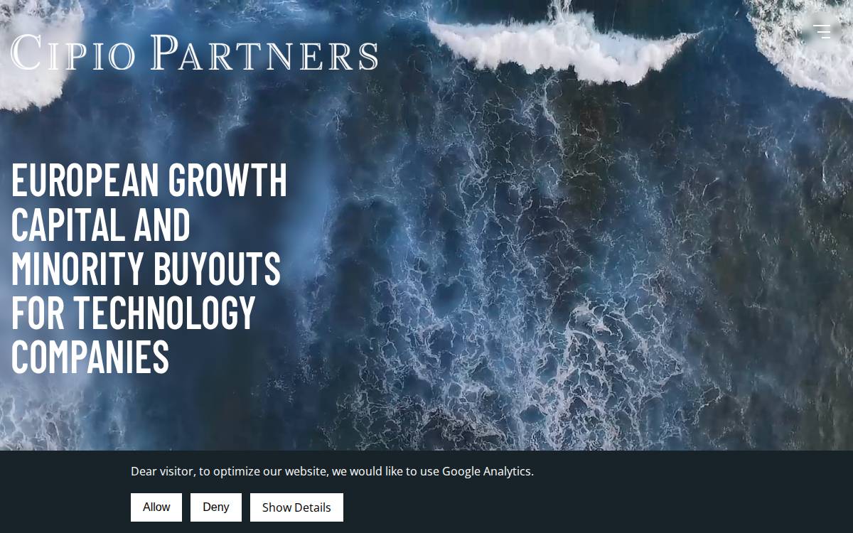 Cipio Partners website preview