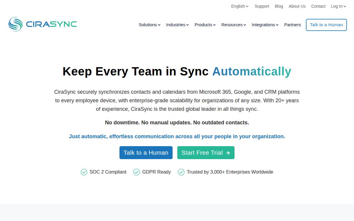 Cira Apps website preview