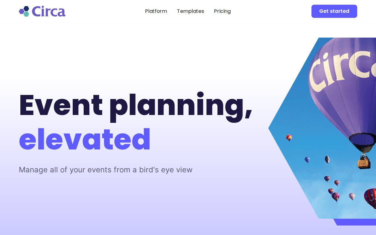 Circa website preview