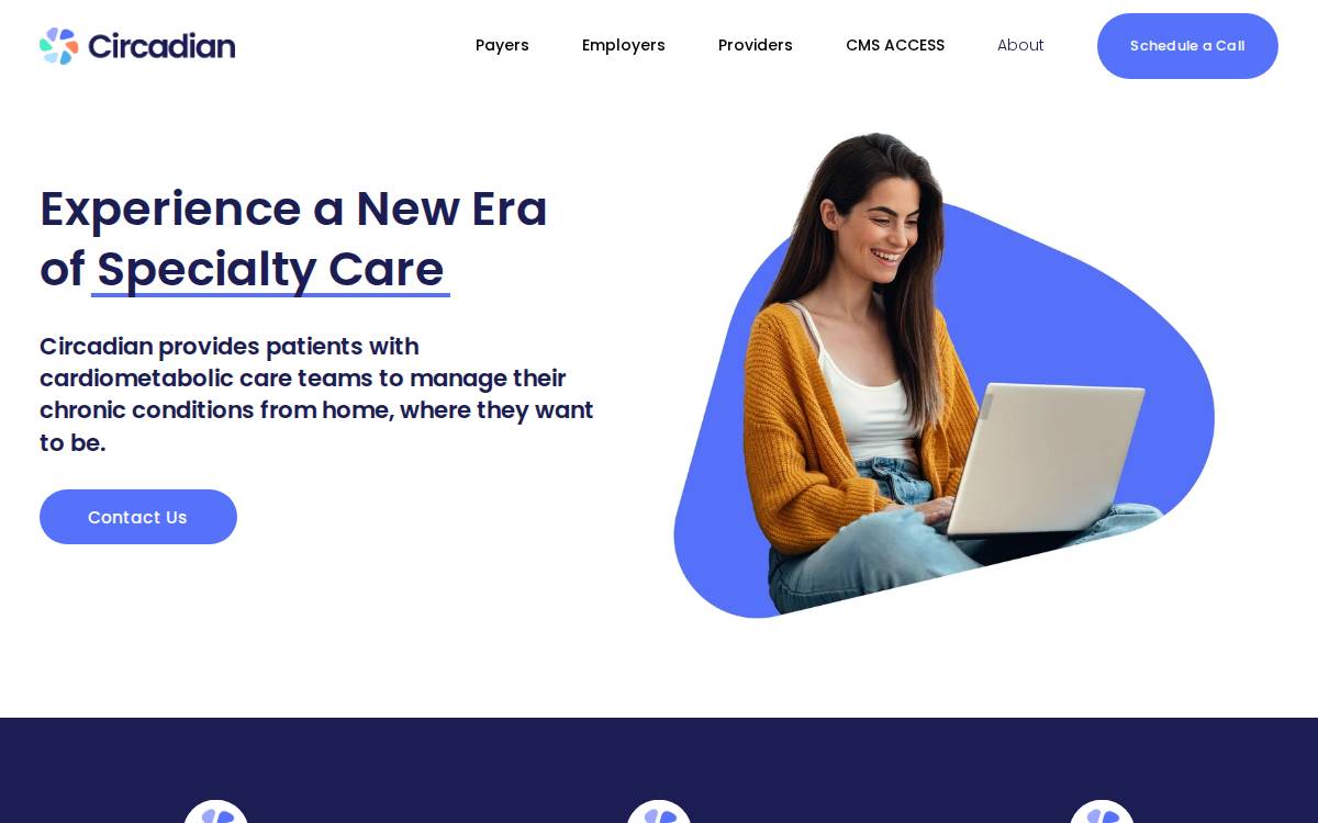 Circadian website preview