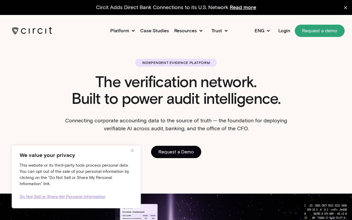 Circit website preview
