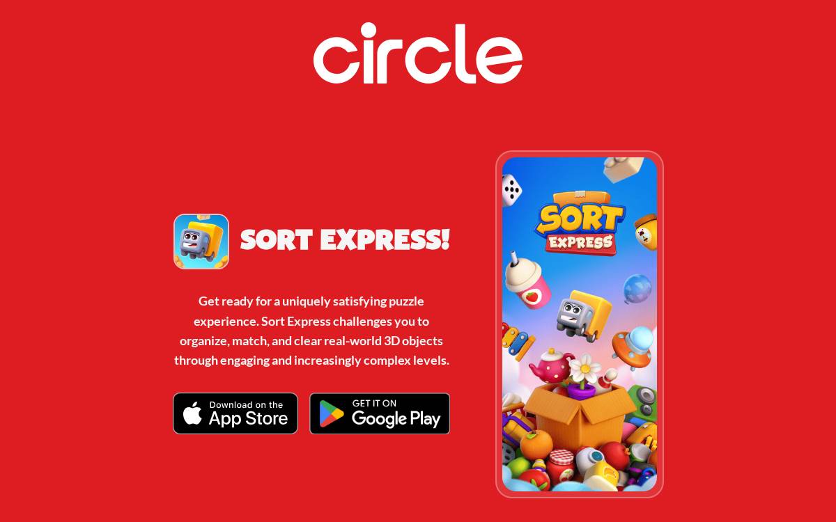 Circle website preview