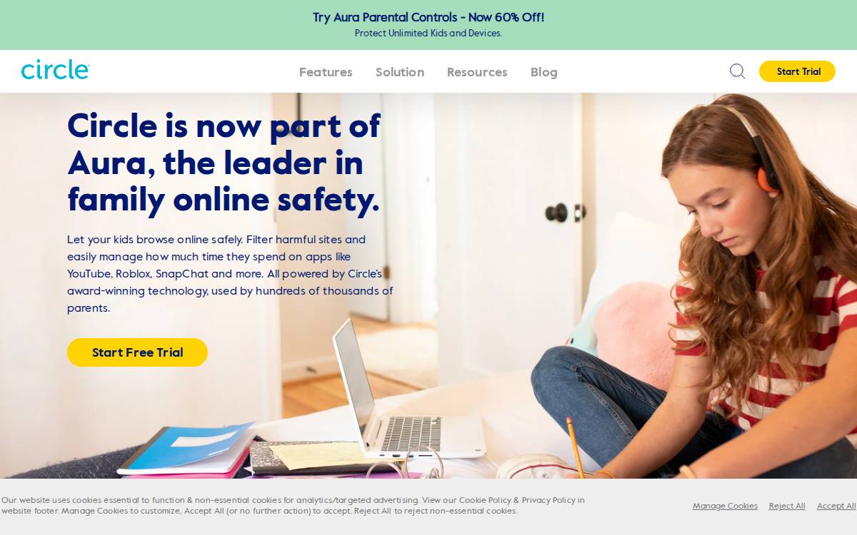 Circle Media website preview