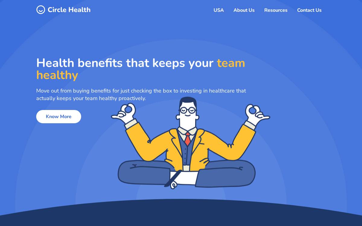 Circlehealth website preview