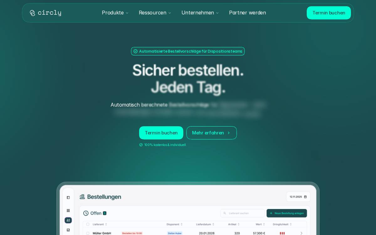 Circly GmbH website preview
