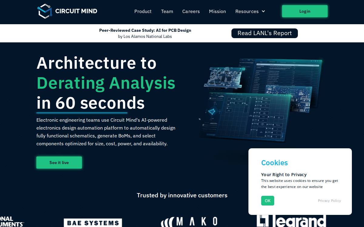 CircuitMind Inc. website preview