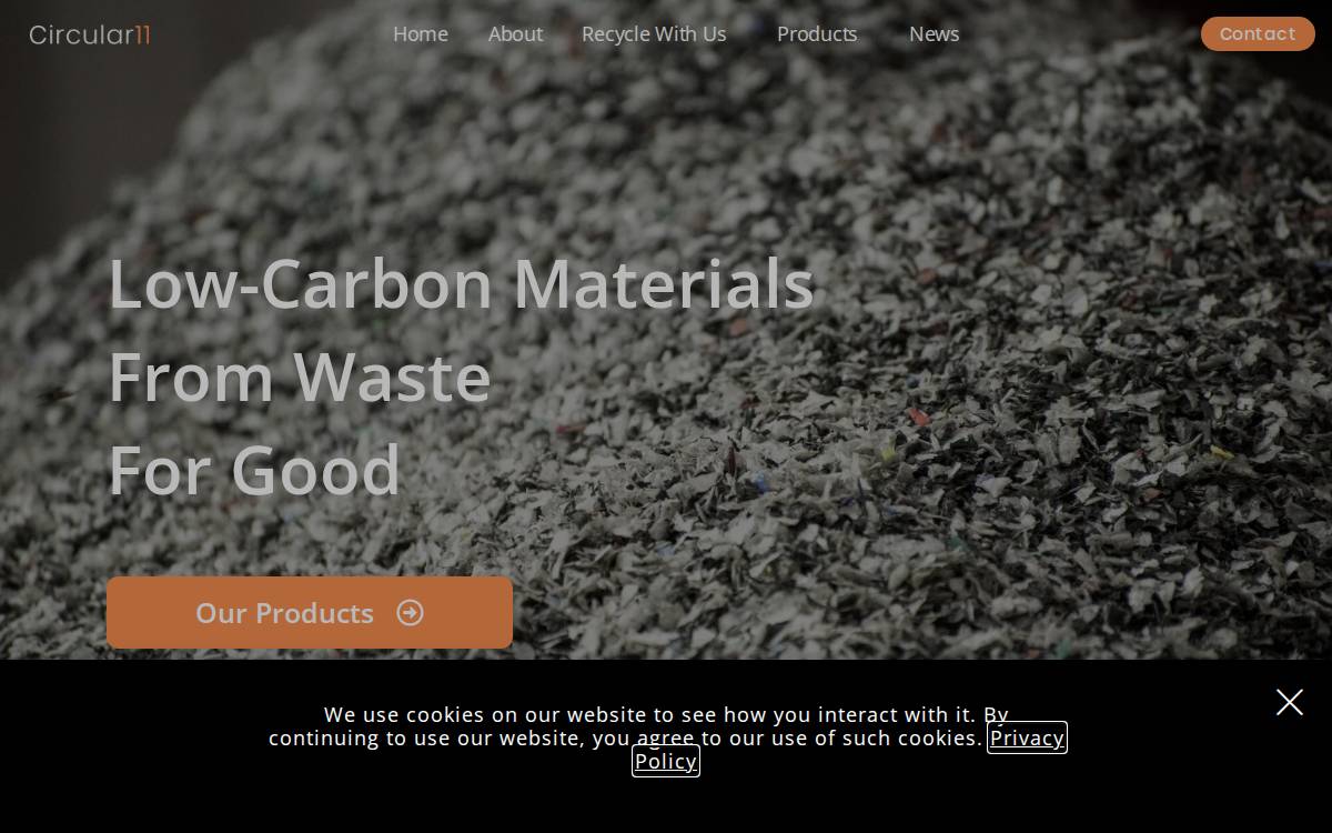 Circular11 website preview