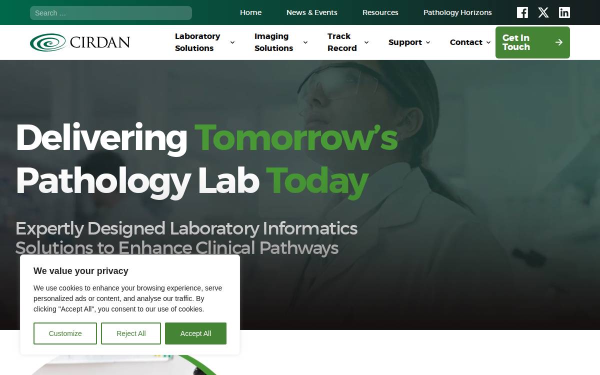 cirdan-imaging website preview